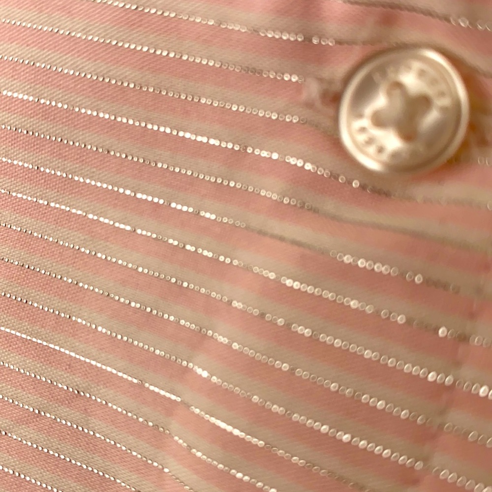 Express Tailored Stretch Button Down Top For That… - image 8